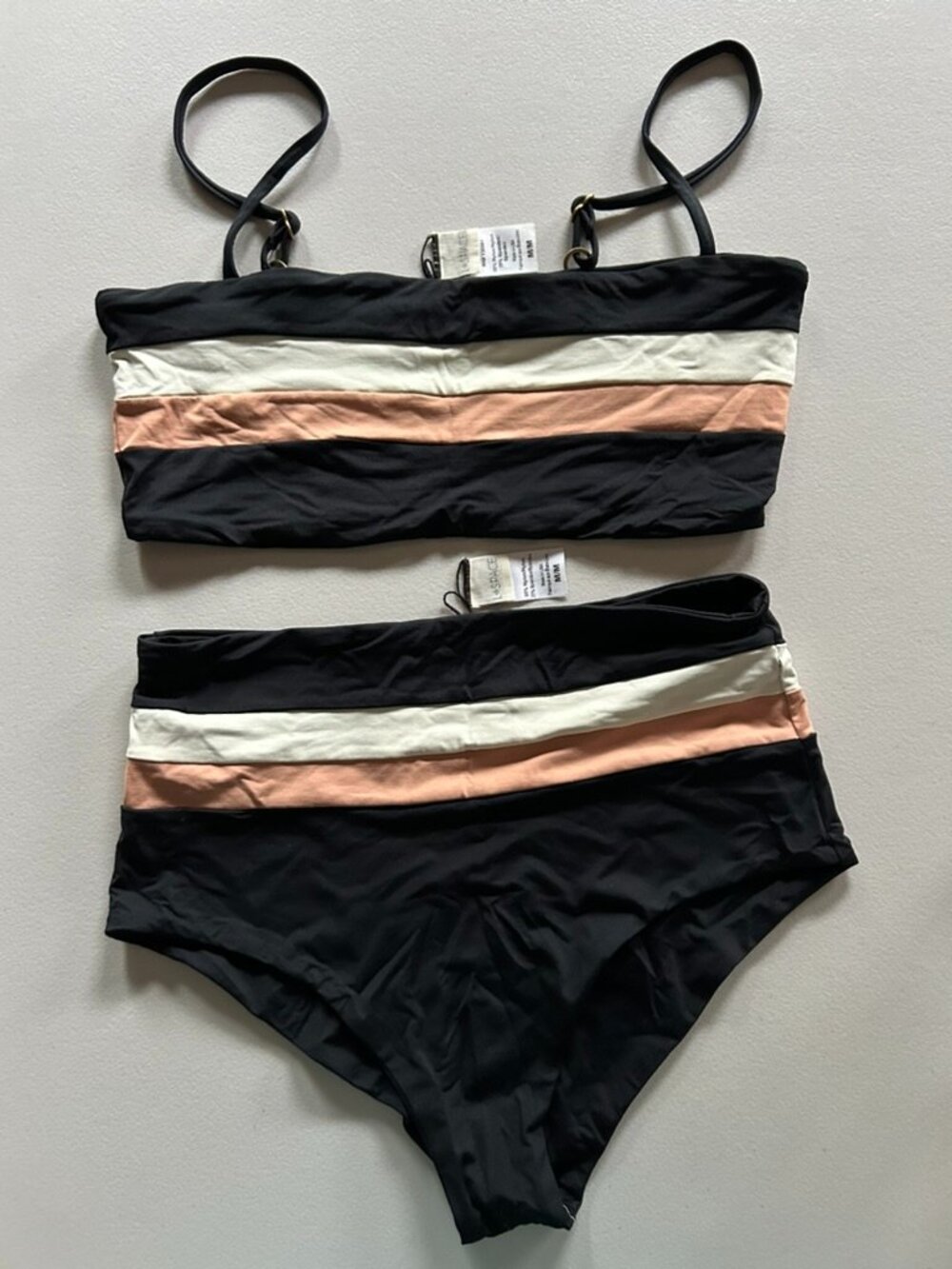 L Space Color Block Swim Suit